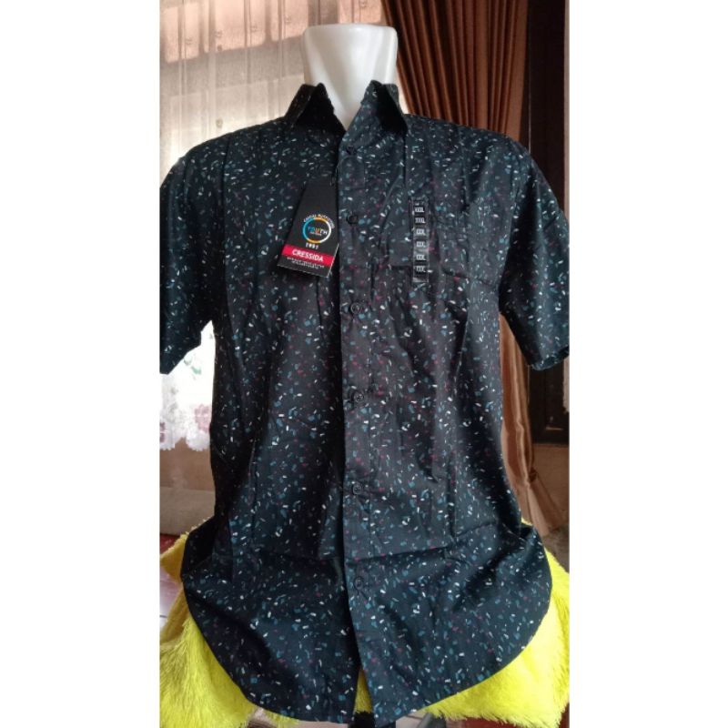 Kemeja Cressida Original XXL xxxl Slimfit Lengan Pendek