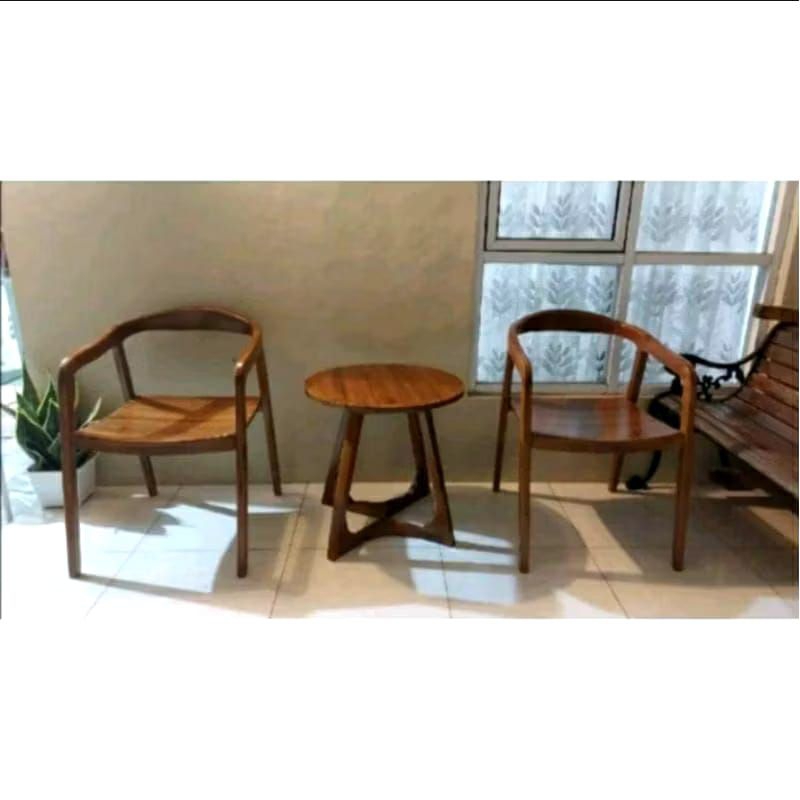 set kursi teras selly set kursi cafe selly kursi cafe minimalis