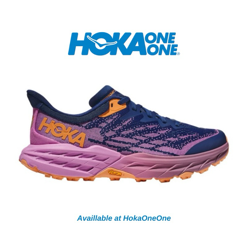 HOKA SPEEDGOAT 5 TRAIL RUNNING SHOES - BELLWETHER BLUE