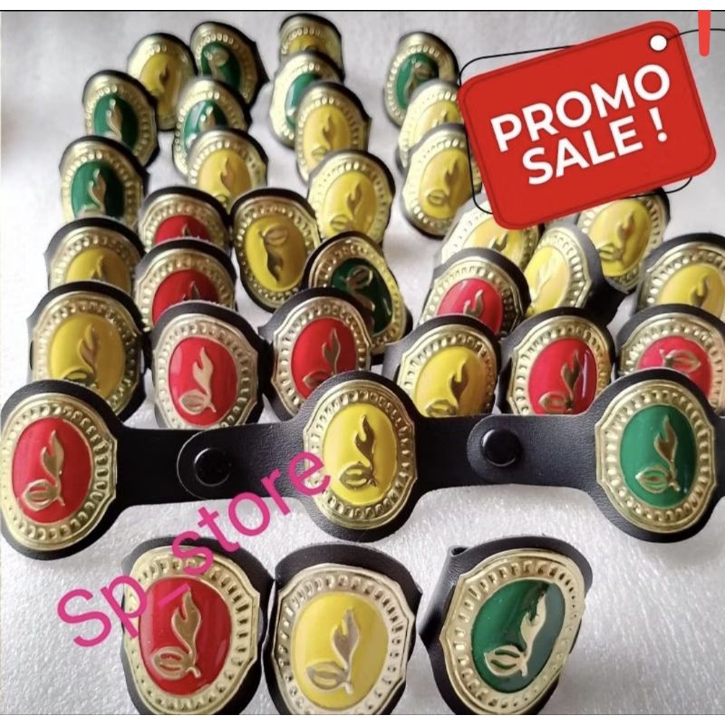 

ring tunas(100pcs) lebih murah/ ring kalep pembina / ring kalep hasduk / Ring timbul / ring kalep Pramuka / perlengkapan Pramuka / alat-alat pramuka