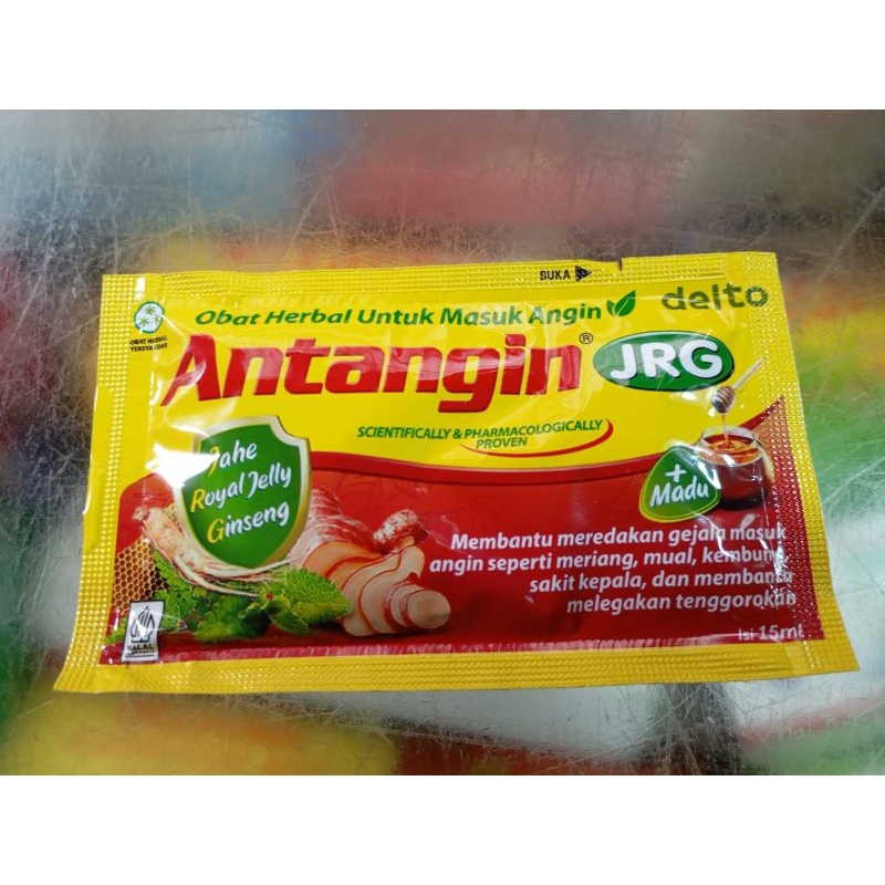 

Antangin JRG + madu Antangin Cair Sirup Herbal 15ml