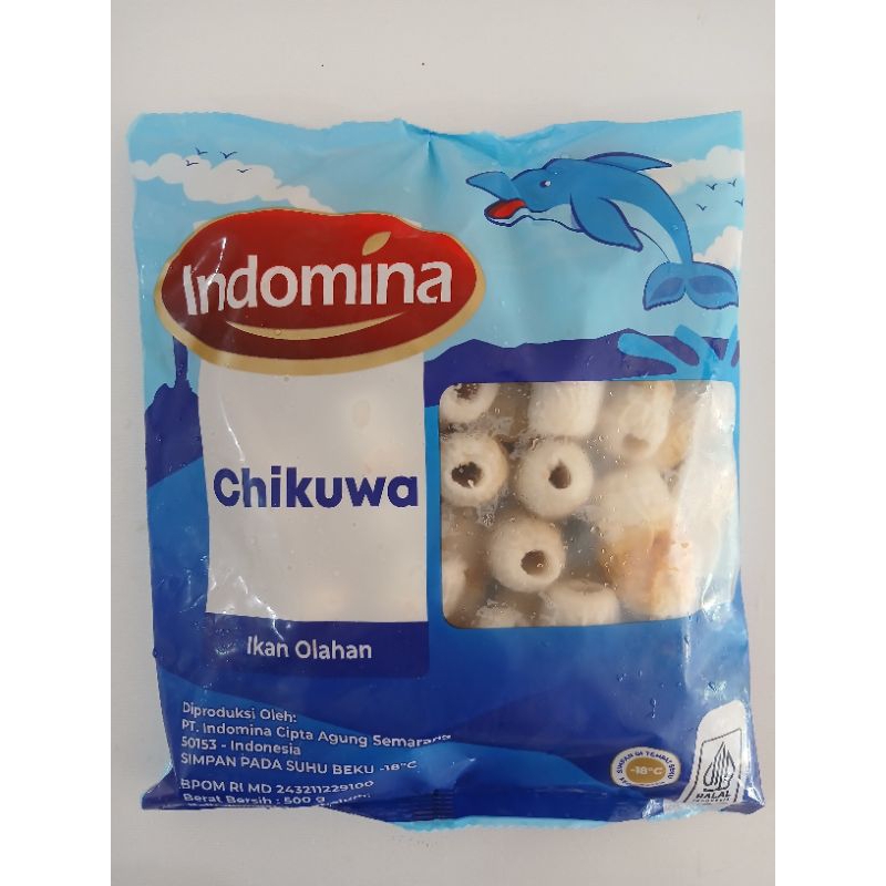 

indomina Chikuwa 500gr - frozen food - topping seblak