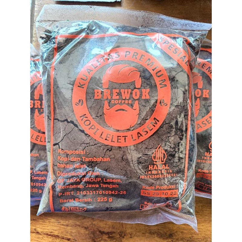 

Kopi lelet Cap Brewok 225gr