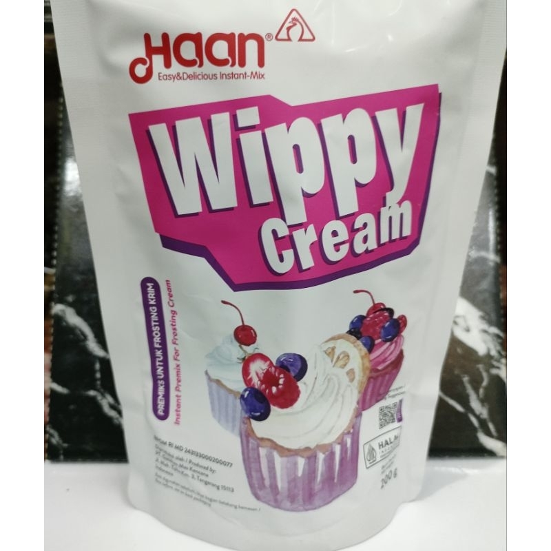 

WIPPY CREM HAAN EASY& DELICIOS INSTANT-MIX 200G