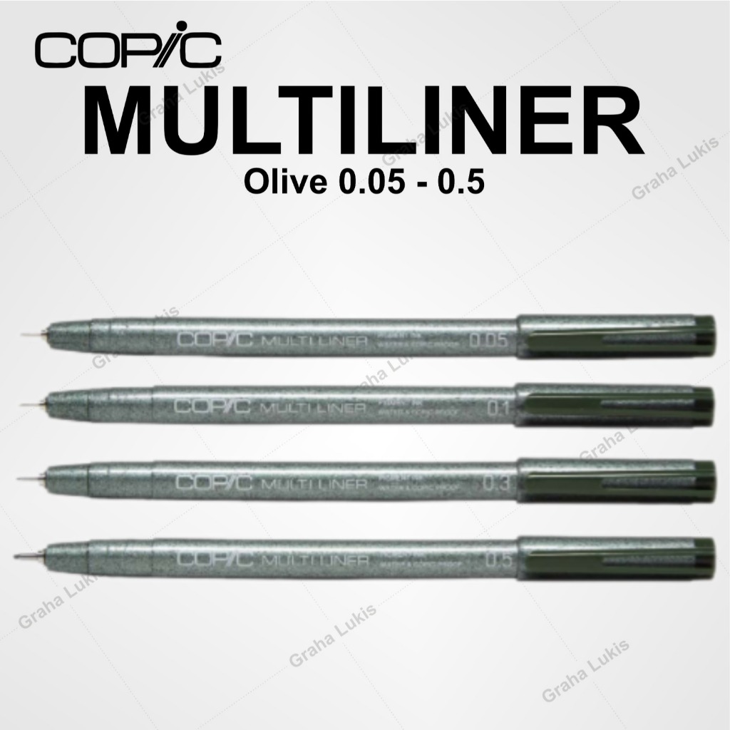 

Copic Multiliner Olive 005 - 05 / Drawing Pen Copic Olive