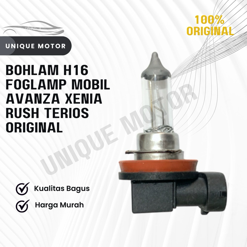 Bohlam H16 Foglamp Mobil Avanza Xenia Rush Terios Original