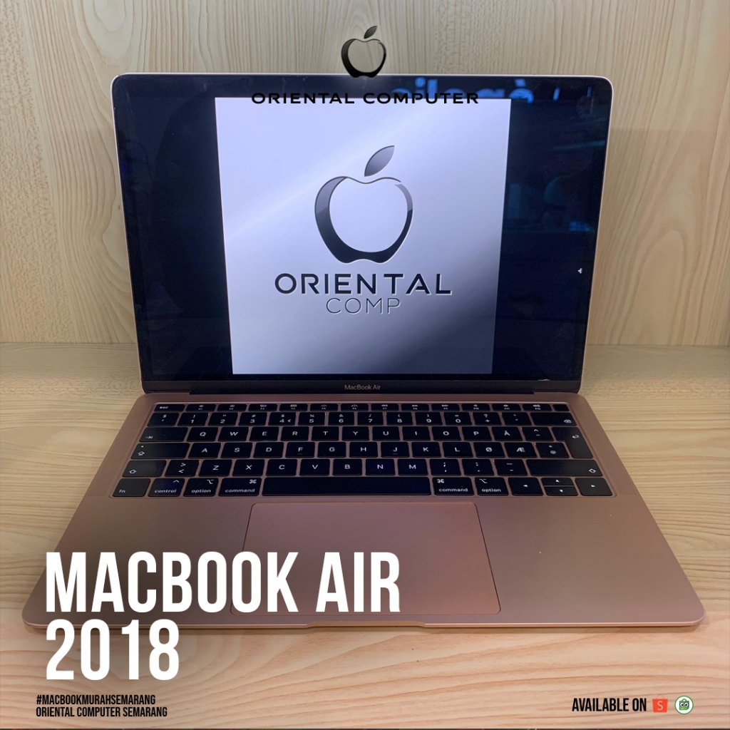 Macbook Air 2018 13" 8/128 second original bergaransi