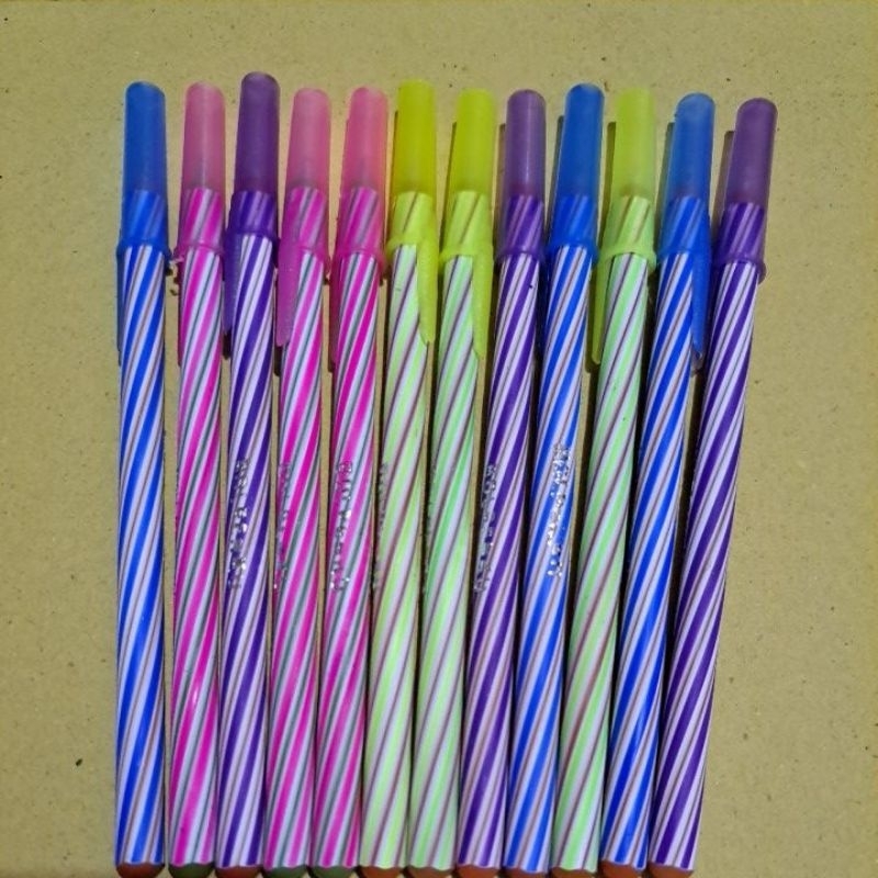 

[PER PCS] Bolpenku Spiral Ulir Harga Murah Lilin