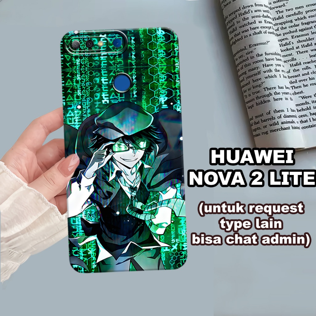 CC13/ Softcase karet lentur untuk huawei nova 2 lite/Motif karakter anime/case huawei nova 2 lite/ke