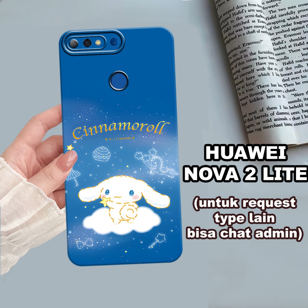 CC23/ Softcase karet lentur untuk huawei nova 2 lite/Motif kartun/case huawei nova 2 lite/kesing hua