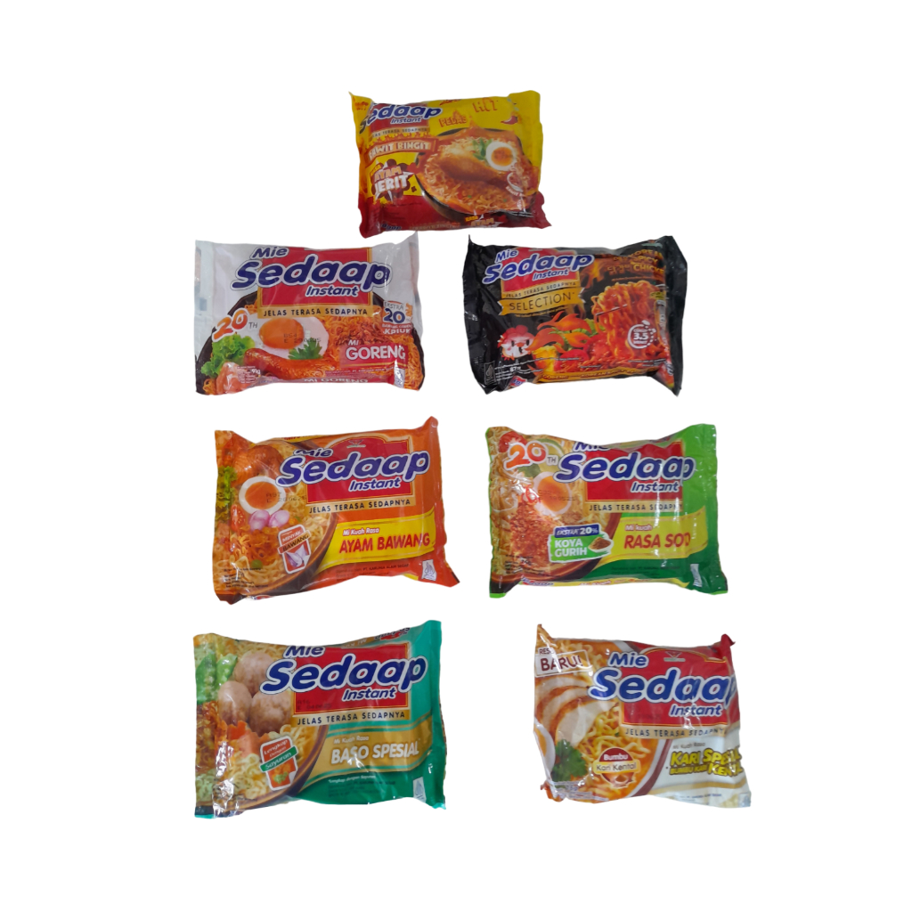 

Mie Sedaap Goreng Kuah All Variant