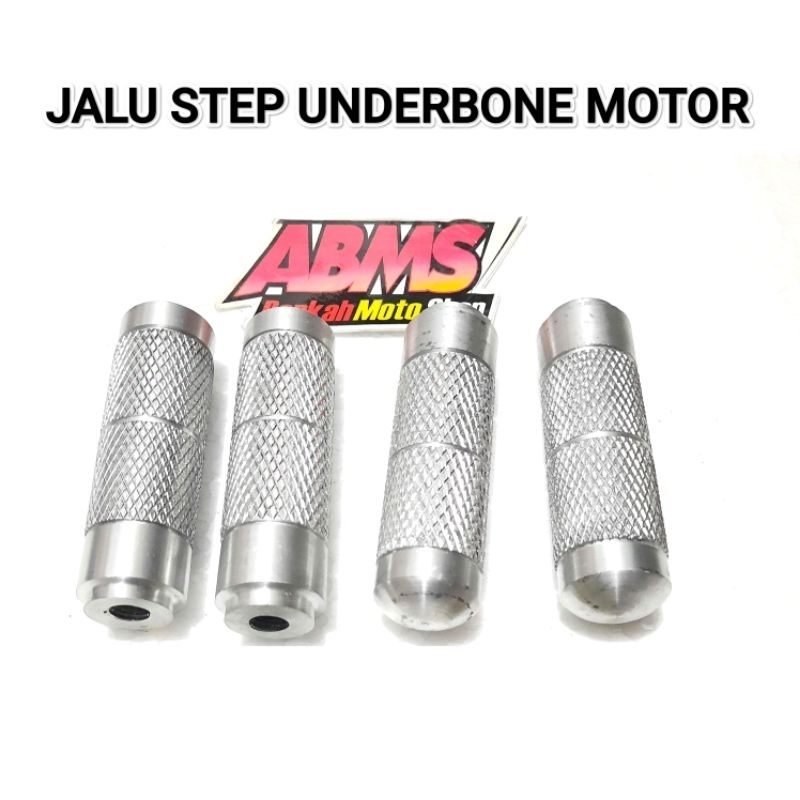 JALU STEP UNDERBONE LUBANG BAUT 12 BAUT 14 JALU UNDERBONE STEP PIJAKAN KAKI UNDERBONE MOTOR JALU STE