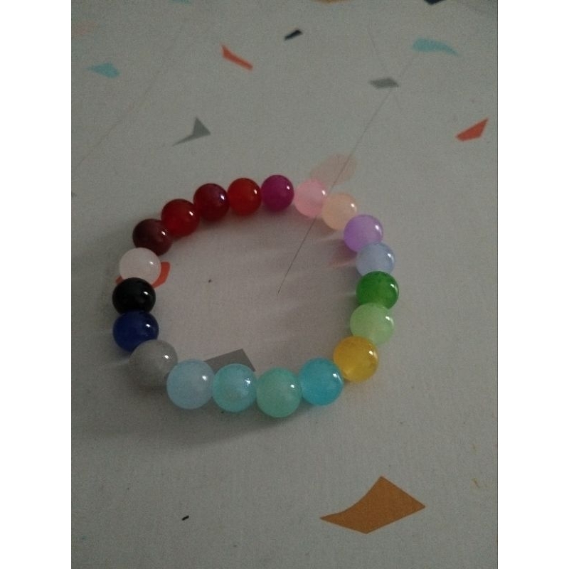 Gelang Giok Warna Warni