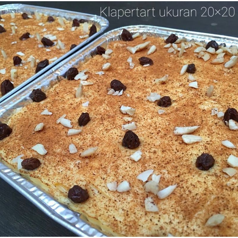 

Klappertaart Ukuran 20×20
