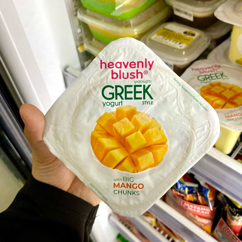

Heavenly Blush Greek yogurt Mango 100gr