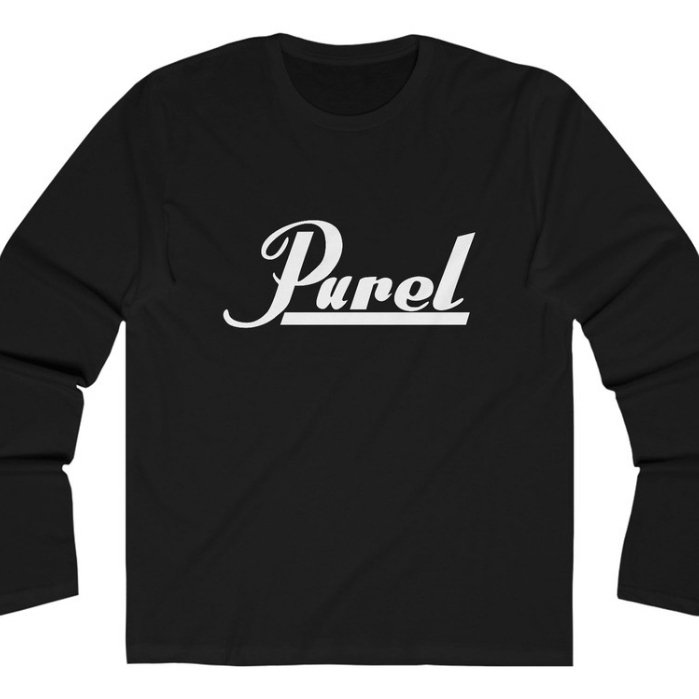 Kaos Lengan Panjang Pria Wanita Katun Combed Kata Kata Plesetan Lucu Purel