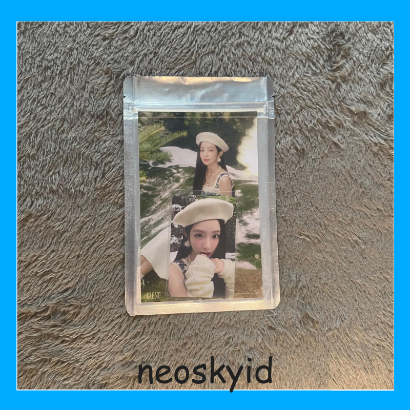 PHOTOCARD PC SET IRENE RED VELVET 4X6 PHOTO