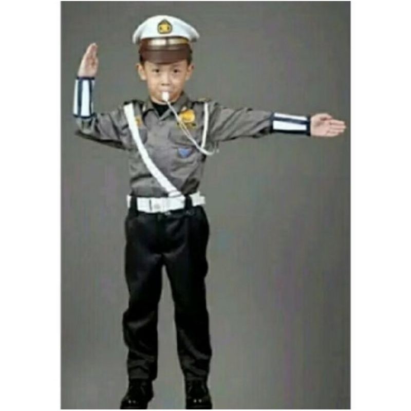 baju pocil/polisi anak