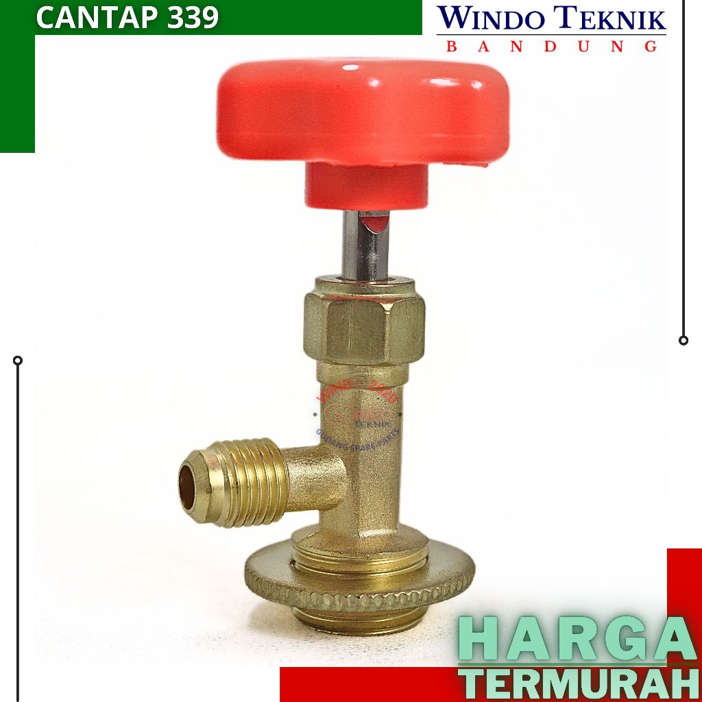 Caufeestore Cantap Kran Refrigant Kaleng Kran Refrigant Kran Klea R134, R22, R600, R11 Dll Can Tap