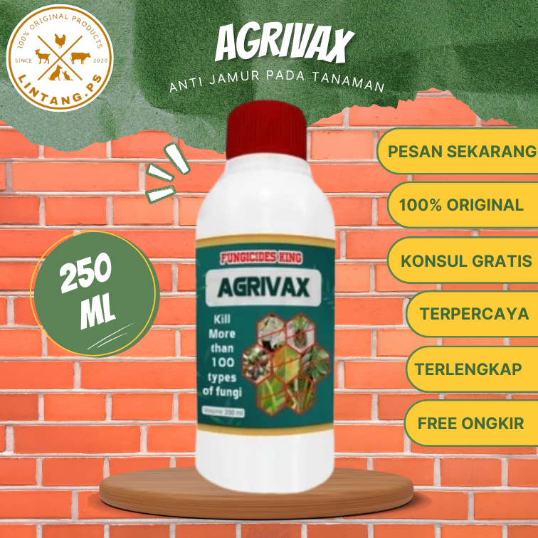 Agrivax Original 250 ml - Agrivax Pupuk Hayati - Agrivax Fungisida Hayati