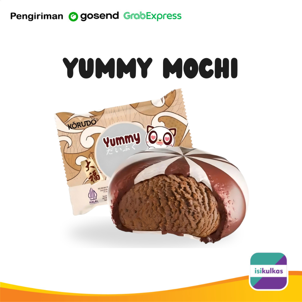 

Korudo Yummy Mochi 1 box isi 50pcs