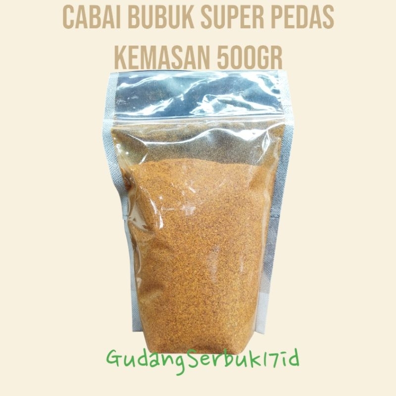 

Cabe Bubuk Super Pedas 1000gr