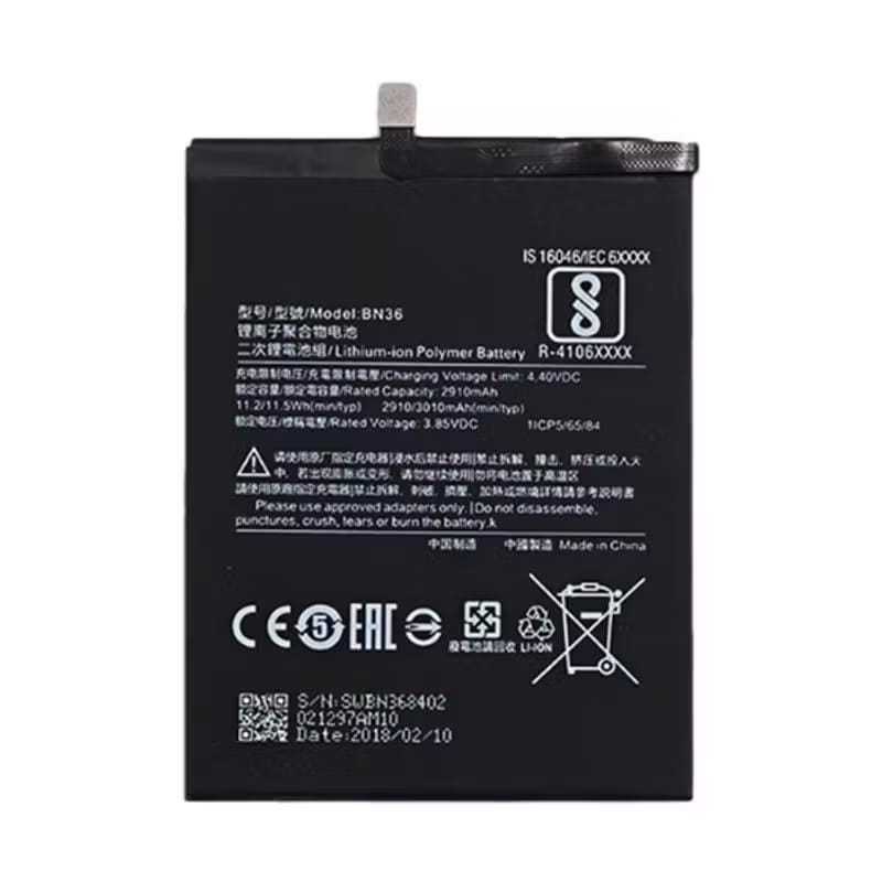 BATERAI MI 6X/ BN36 ORI 100%