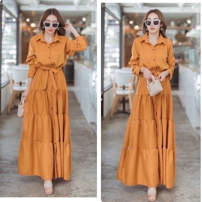 JOVINNA GAMIS MAXI DRESS MUSLIM WANITA