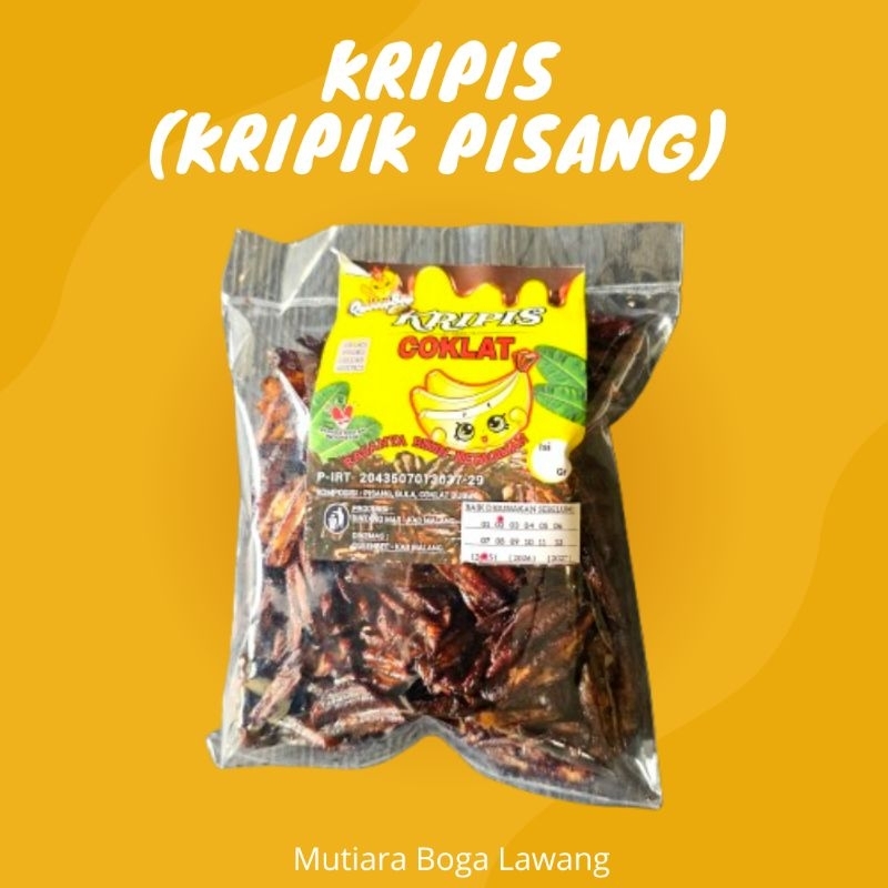 

Kripis ( Kripik Pisang) Saos Cokelat / Madu QueenBee 200 gr