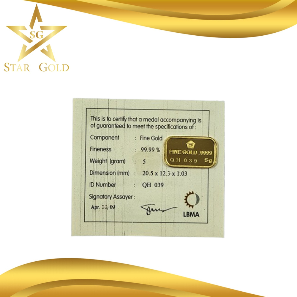 Star Gold Logam Mulia Antam Retro Tidur ( LM ) 5GR