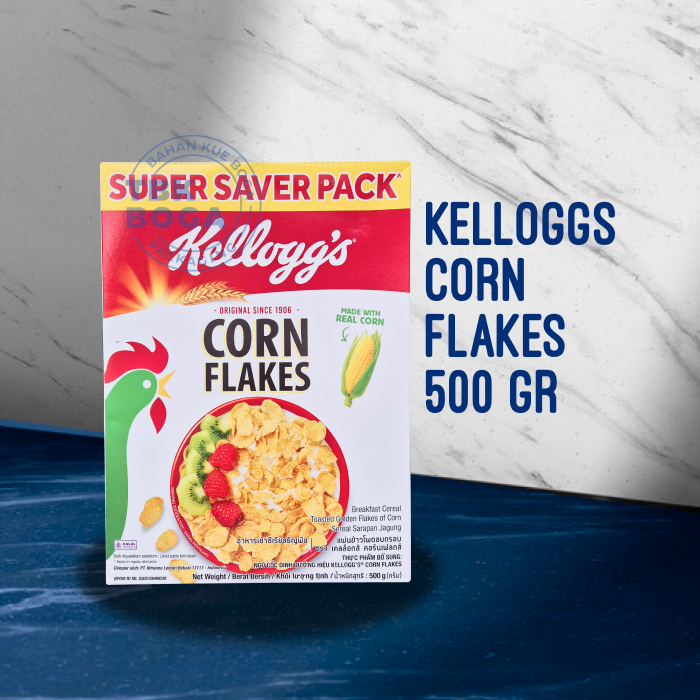 

Kelloggs Corn Flakes ( 275, 500 gr ) Kellogg's Cereal Jagung Cornflake