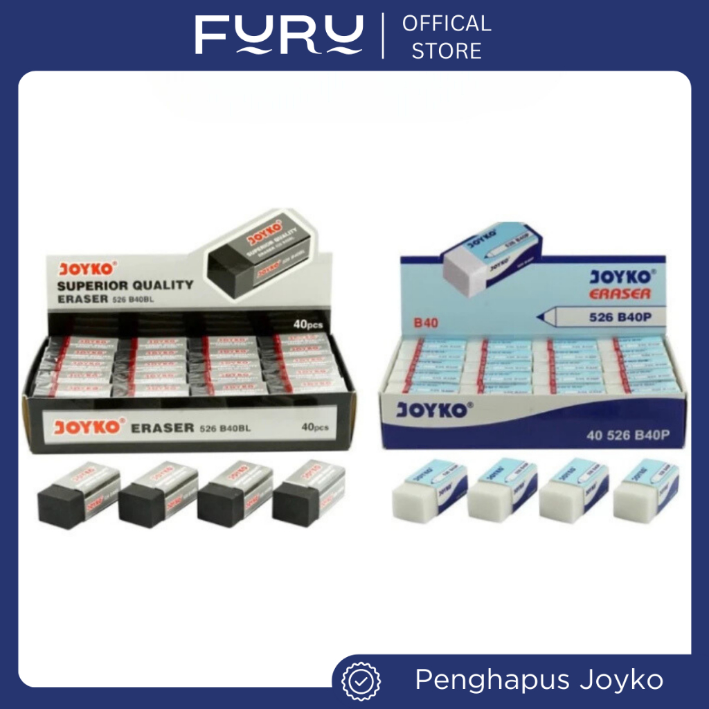 

FURU 1Pcs Penghapus Joyko 526-B40BL - Eraser Joyko 526-B40BL