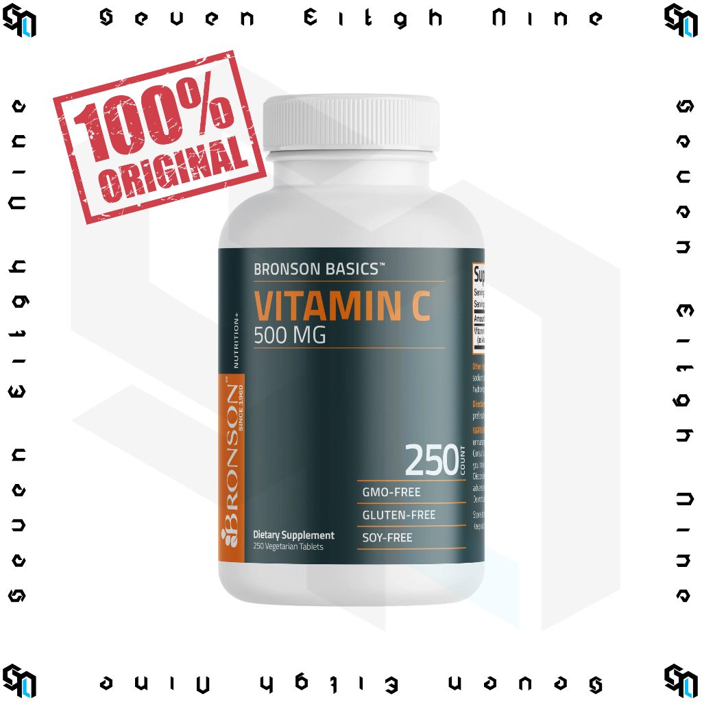 Bronson Basics Vitamin C 500 MG 250 Tablet