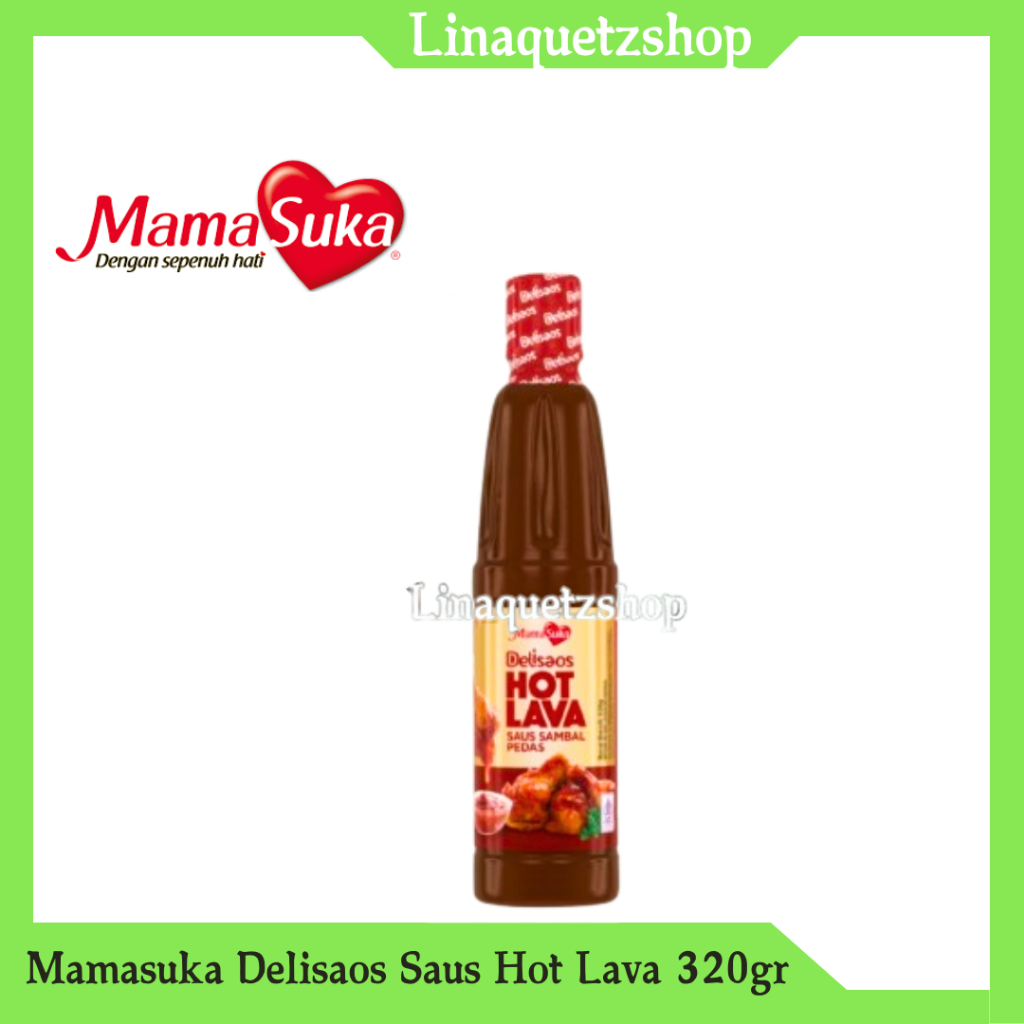 

MAMASUKA Delisaos Saus Sambal Hot Lava 320gr