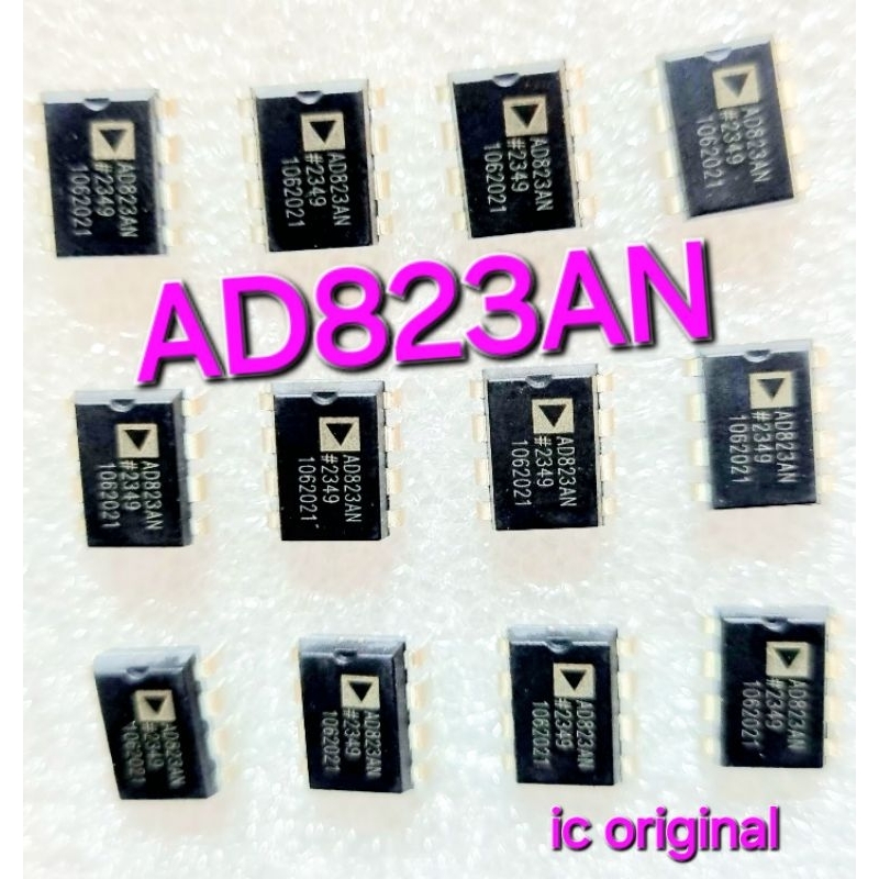 IC AD823AN ORI pengganti IC 4558 tl072 ne5532