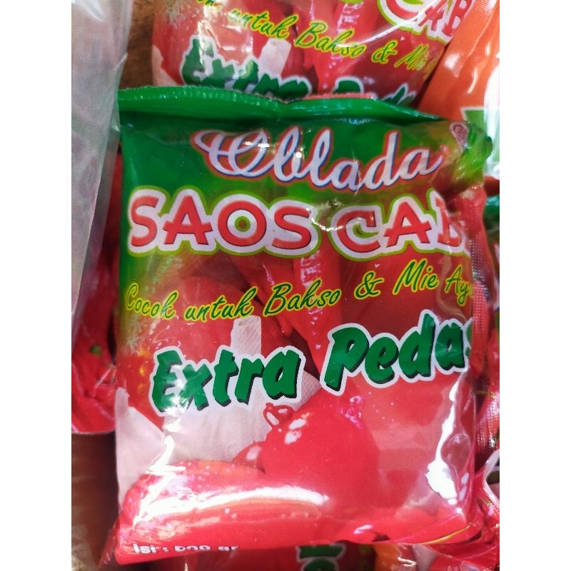 

Saos Cabe Extra Pedas Oblada 600 ml