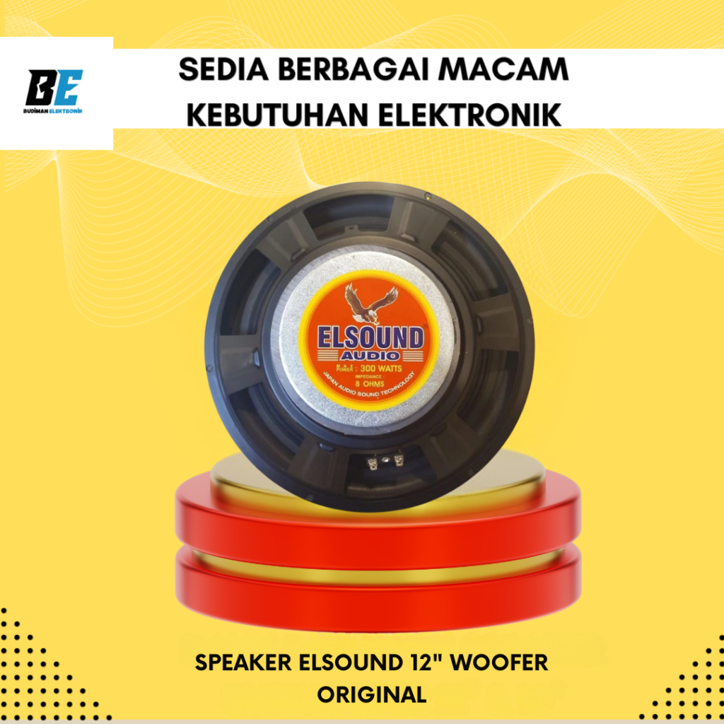 Speaker 12 inch ElSound Audio Woofer