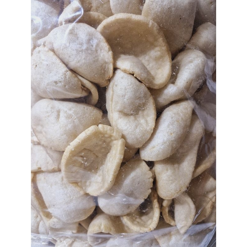 

Kerupuk beras rasa bawang siap makan 100gr krupuk puli beras bawang