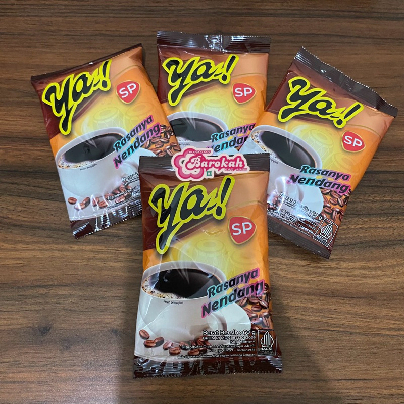 

Ya SP 1 Pcs (1 x 60 gr) Kopi Bubuk YA SP / KOPI BUBUK YA SP 60gr