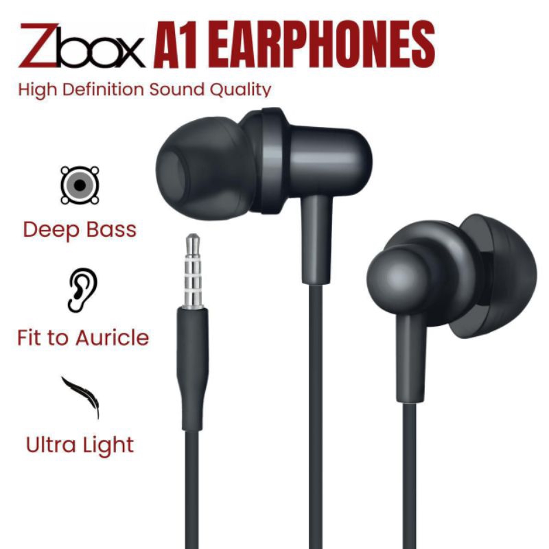 Headset Zbox A1 Original | Earphone Zbox A1 Superbass