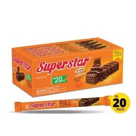 

wafer superstars box isi 20 pcs wafer super star isi 20 pcs