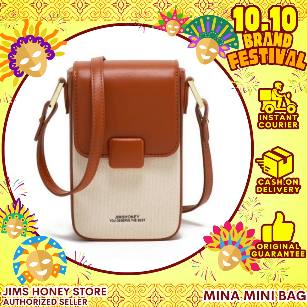ART Q1V JIMS HONEY MINA MINI BAG TAS SELEMPANG HP WANITA