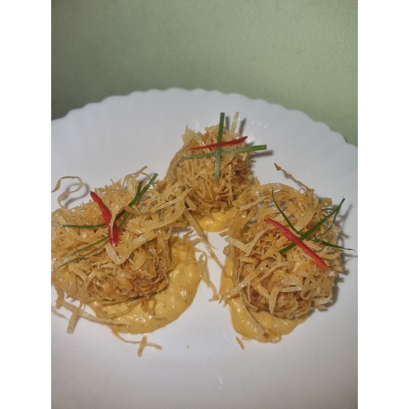 

Mala Cream Shrimp Chicken Dimsum (Isi 6 + Saos Mala) ala Culinary Wars