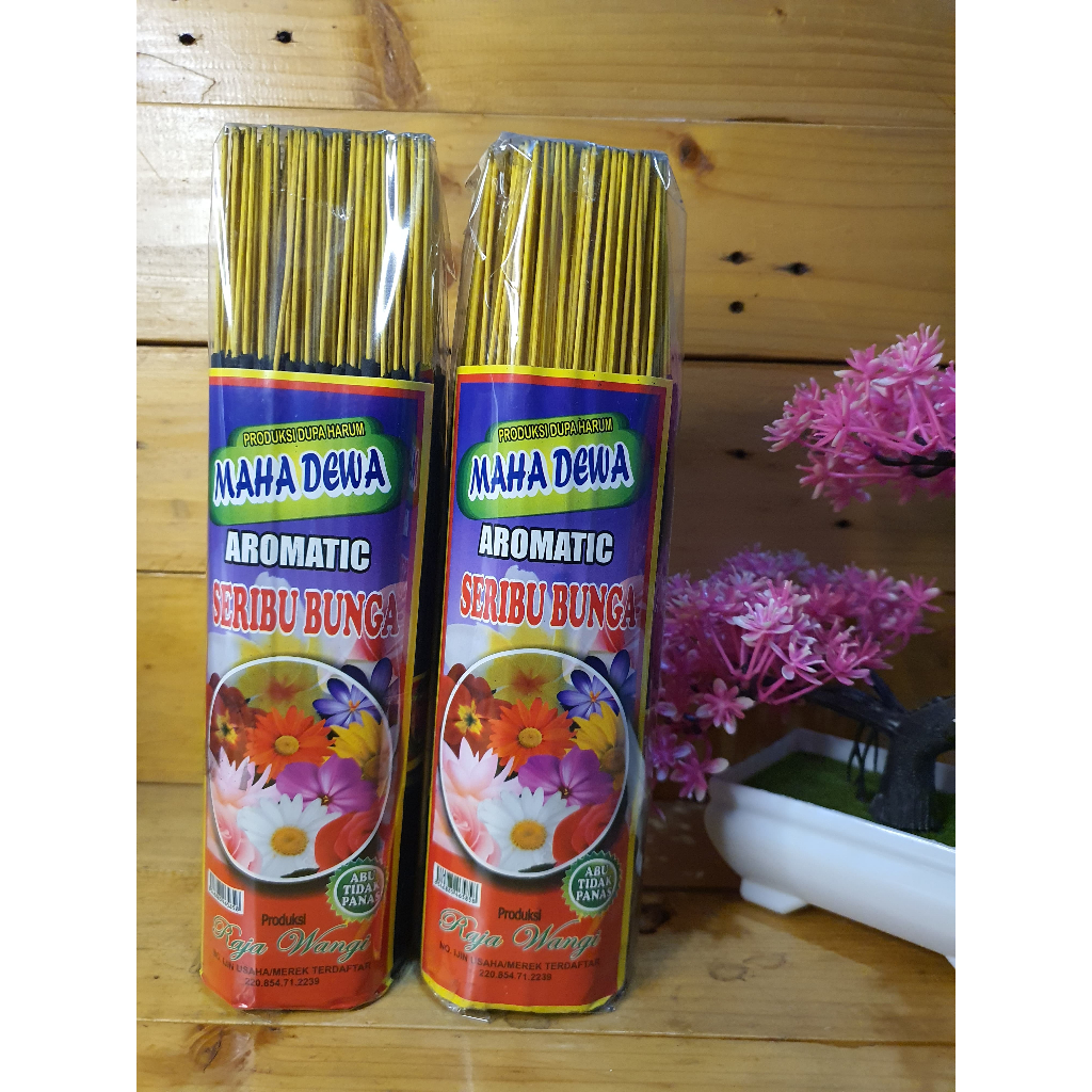 Dupa Harum Mahadewa Dupa Harum Bali Aroma Seribu Bunga/1000 Bunga Kemasan 300 Gram