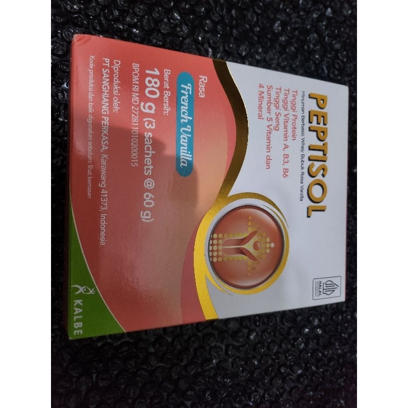 

Peptosol 185 gram nutrisi tinggi protein vanilla
