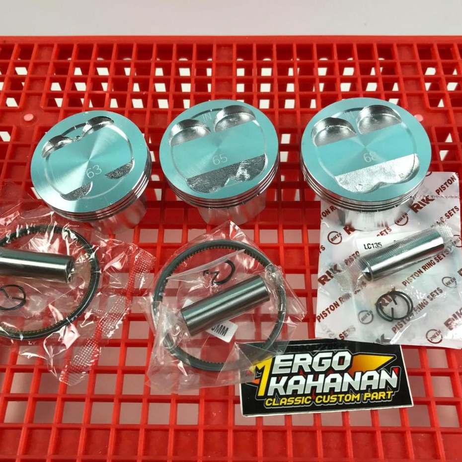 Piston Mx King Made In Japan Kit pen 14mm jupiter MX 5yp Vixion Japan Original 63 65 68 mm Piston MX