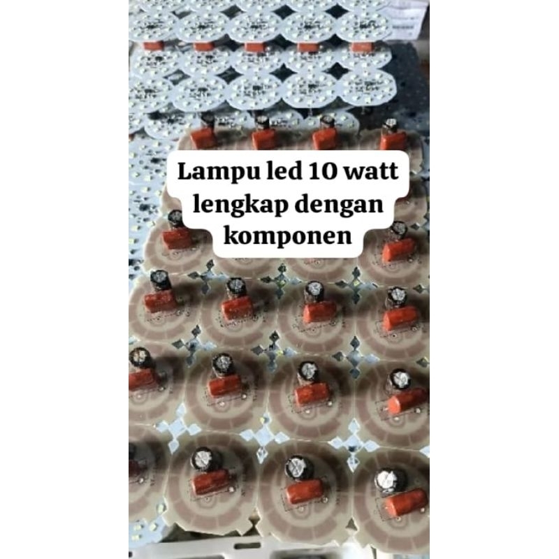 PCB lampu LED 10 watt Ac 220 kualitas bagus