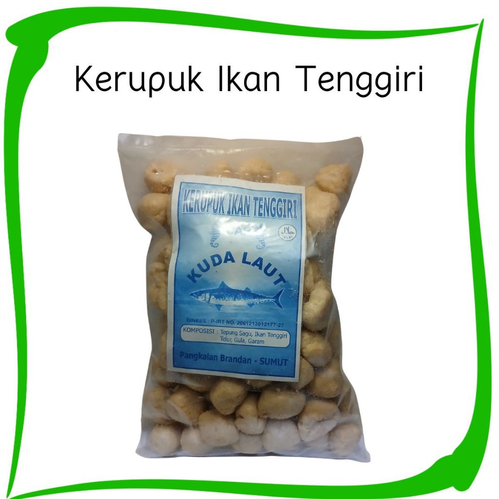 

Kerupuk Ikan Tenggiri / Kerupuk Bakso Ikan 175gr