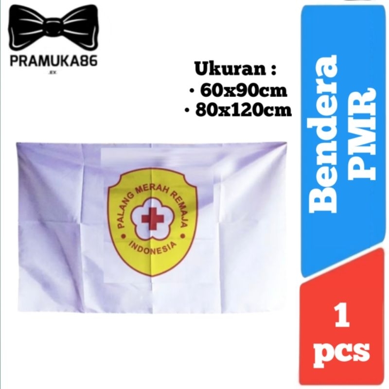 Bendera PMR Kuning (Wira) Sablon / Bendera Pmr Kuning