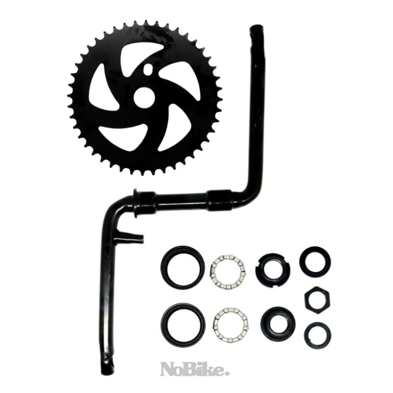 Crank Set Gir Langsung Sepeda BMX 20 OPC Komplit